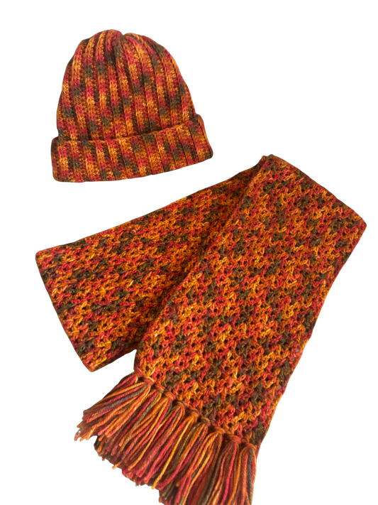 The Pumpkin scarf set